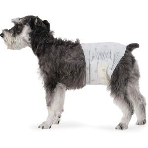 Dog Diapers Medium Disposable Female Pet Diaper Paw Print 16-21 in‎ Waist